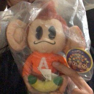 Super Monkey Ball plush NIB with tag.